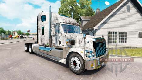 La peau Grunge Métal sur le camion Freightliner  pour American Truck Simulator