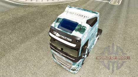 Route de glace de la peau pour Volvo camion pour Euro Truck Simulator 2