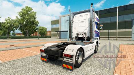 La peau M-Trex tracteur Scania pour Euro Truck Simulator 2