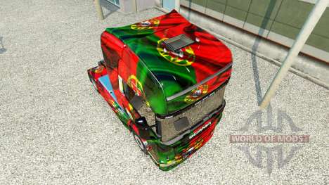 La peau Portugal Copa 2014 pour Scania camion pour Euro Truck Simulator 2