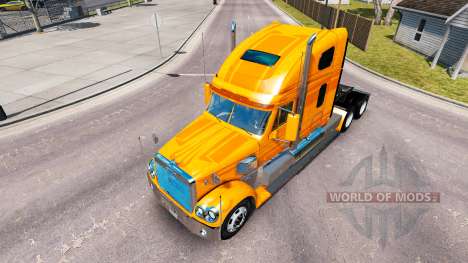 Haut-Metallic auf dem truck-Freightliner Coronad für American Truck Simulator