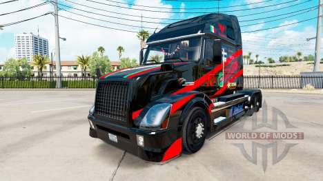 Castrol de la peau pour les camions Volvo VNL 67 pour American Truck Simulator