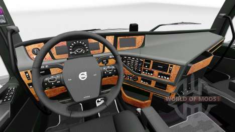 Darkline intérieur Exclusif pour Volvo pour Euro Truck Simulator 2