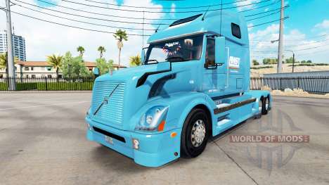AMST de la peau pour les camions Volvo VNL 670 pour American Truck Simulator