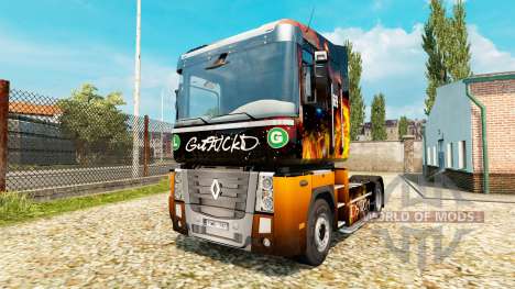 Holen Sie sich FKD Haut für Renault-LKW für Euro Truck Simulator 2