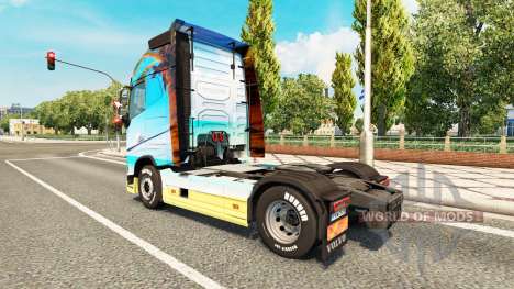 La Nature de la peau pour Volvo camion pour Euro Truck Simulator 2