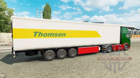 Thomsen skin für den Anhänger für Euro Truck Simulator 2
