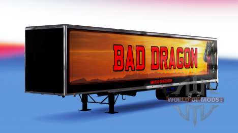 De tous les métaux semi-Bad Dragon pour American Truck Simulator