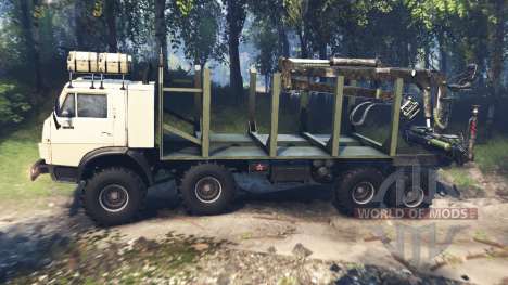KamAZ-63501-996 Mustang v3.0 pour Spin Tires