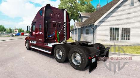 La peau Millis sur tracteur Freightliner Cascadi pour American Truck Simulator