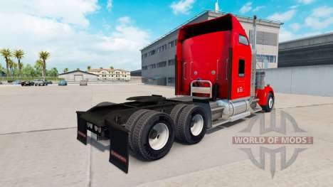 Скин Knight Transportation на Kenworth W900 für American Truck Simulator