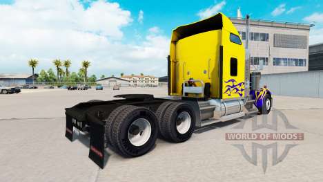La peau sur le Nevada Personnalisé camion Kenwor pour American Truck Simulator