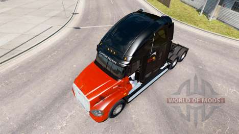 La peau CNTL sur tracteur Freightliner Cascadia pour American Truck Simulator