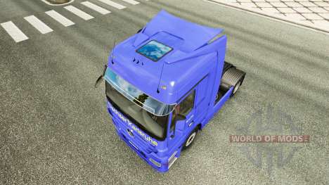 Skin Dachser Karlsruhe for tractor Mercedes-Benz für Euro Truck Simulator 2