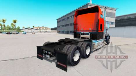 Flash de la peau Personnalisé camion Kenworth W9 pour American Truck Simulator