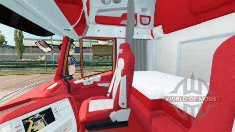 Das Bayern-Innenraum für Iveco-Hi-Way für Euro Truck Simulator 2