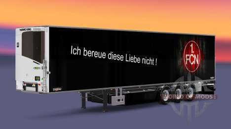 Semi-Trailer Chereau 1. FC Nurnberg für Euro Truck Simulator 2