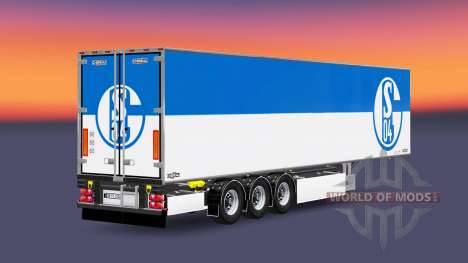 Auflieger Chereau FC Schalke 04 für Euro Truck Simulator 2