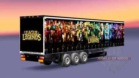 Haut League of Legends-trailer für Euro Truck Simulator 2