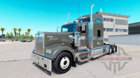 La peau sur Knight Frigorifique camion Kenworth  pour American Truck Simulator