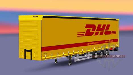 Semitrailer Wielton DHL pour Euro Truck Simulator 2
