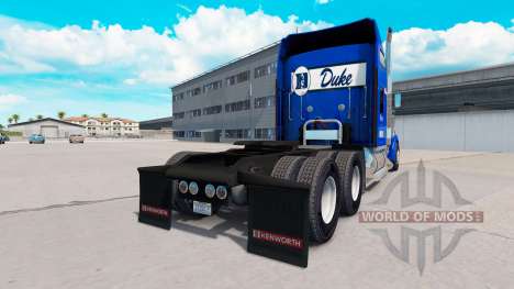 Скин de l'Université de Duke Fierté на Kenworth  pour American Truck Simulator