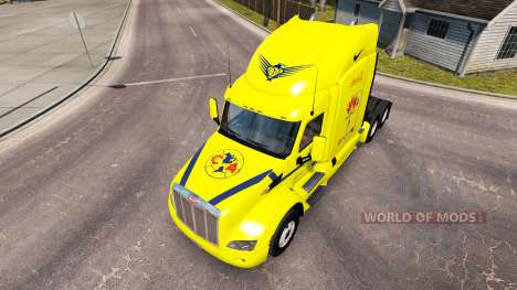 America-skin für den truck Peterbilt für American Truck Simulator