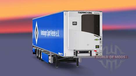 Semi-remorque Chereau Hamburger SV pour Euro Truck Simulator 2