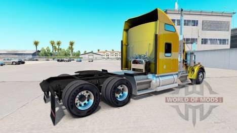La peau de Carbone Personnalisé sur le camion Ke pour American Truck Simulator