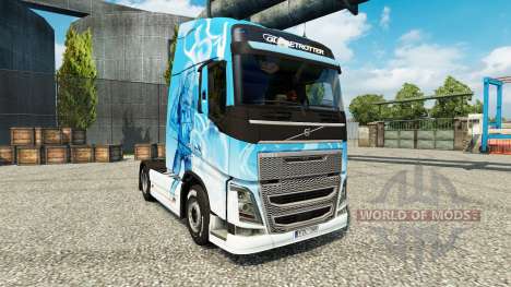 Klanatrans skin für Volvo-LKW für Euro Truck Simulator 2