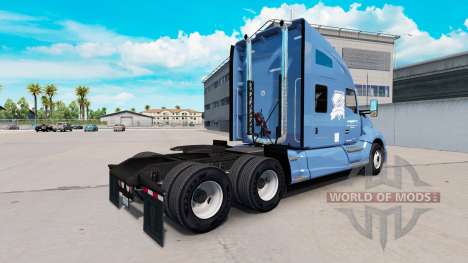 La peau Swift & Diamant Pilote sur un tracteur K pour American Truck Simulator