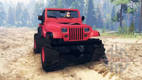 Jeep Wrangler (YJ) pour Spin Tires