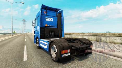 Volkswerft Stralsund skin for truck Mercedes-Ben pour Euro Truck Simulator 2