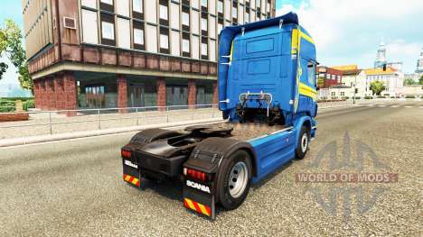Wittwer de la peau pour Scania camion pour Euro Truck Simulator 2