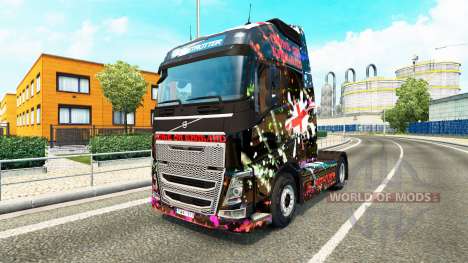 England Haut für Volvo-LKW für Euro Truck Simulator 2
