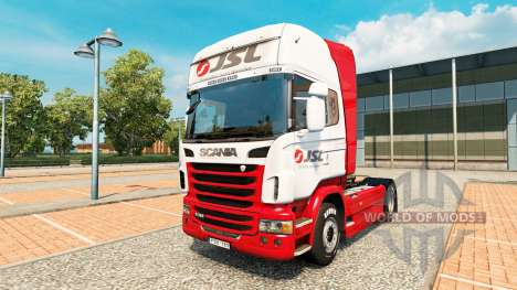 JSL de la peau pour Scania camion pour Euro Truck Simulator 2