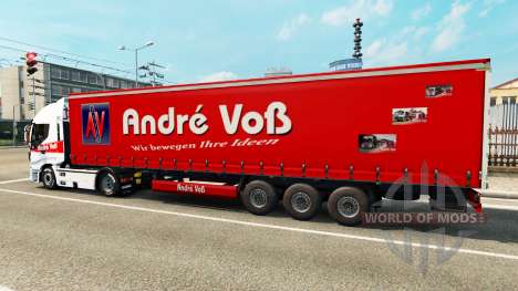 Andre Voß-skin für den Anhänger für Euro Truck Simulator 2