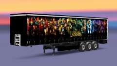 Haut League of Legends-trailer für Euro Truck Simulator 2