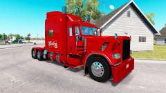Skin 29 Budweiser Peterbilt tractor 389 für American Truck Simulator