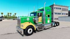 Boston Celtics de la peau pour le Kenworth W900 tracteur pour American Truck Simulator