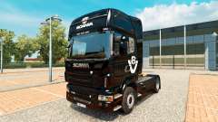 La peau Scania V8 camion Scania pour Euro Truck Simulator 2