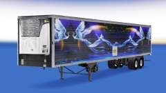 Haut-CS Logistik-02 auf die Auflieger-Kühlschrank für American Truck Simulator