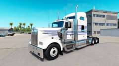 Peau Classique Rayures sur le camion Kenworth W900 pour American Truck Simulator