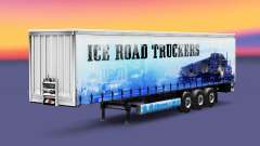 La peau Ice Road Truckers sur la remorque pour Euro Truck Simulator 2