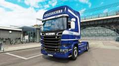 Mainfreight skin für Scania-LKW für Euro Truck Simulator 2