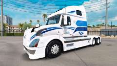 La peau Premiere pour les camions Volvo VNL 670 pour American Truck Simulator