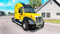 Скин Estes Express на Freightliner Cascadia für American Truck Simulator