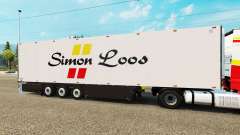 Semitrailer refrigerator Schmitz Simon Loos für Euro Truck Simulator 2