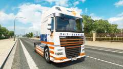 Truckland de la peau pour DAF camion pour Euro Truck Simulator 2