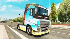 La Nature de la peau pour Volvo camion pour Euro Truck Simulator 2